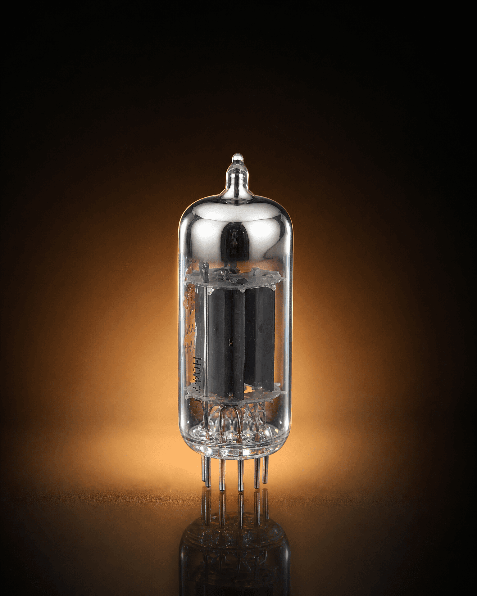 PSVANE Horizon 12BH7-AT / ECC99 driver tube angled detail