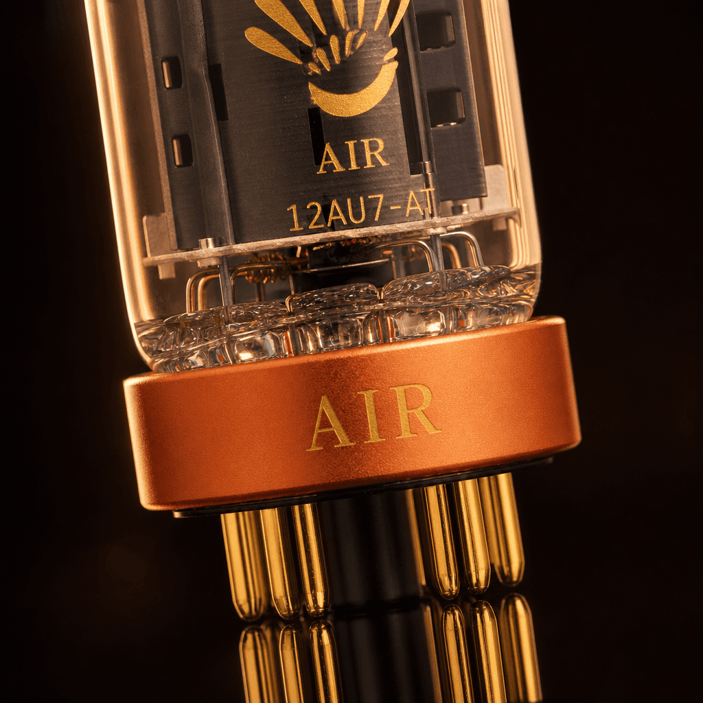 PSVANE AIR 12AU7-AT / ECC82 vacuum tube angled detail
