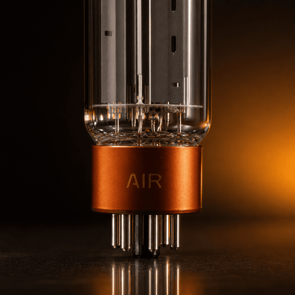 PSVANE AIR EL34-AT vacuum tube angled detail