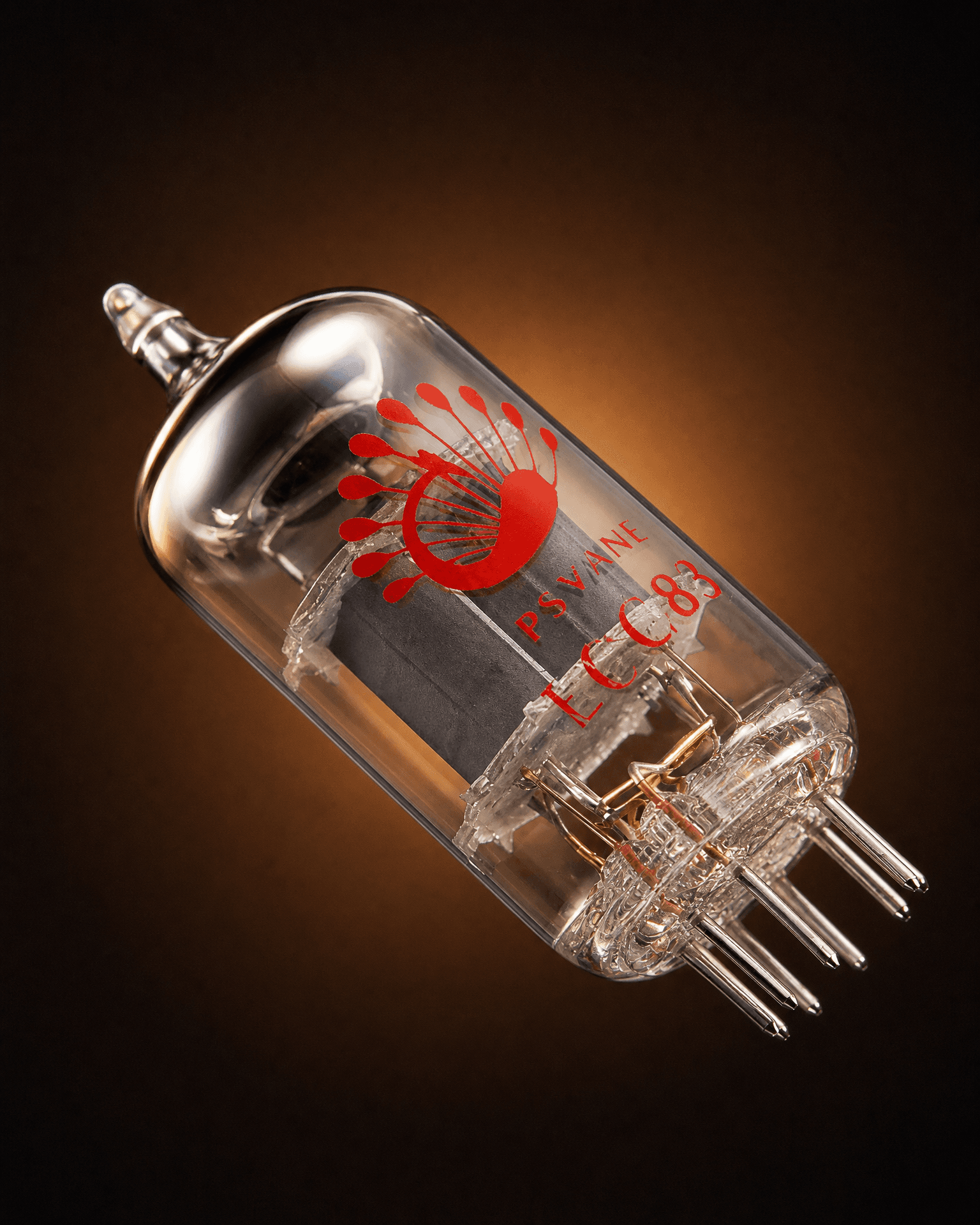 PSVANE Horizon 12AX7-AT / ECC83 vacuum tube macro detail